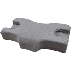 Подушка Melyla против морщин для людей, спящих на боку и спине, для предотвращения морщин на лице, серая