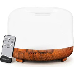 LONID Диффузоры для эфирных масел 500 мл Деревянное зерно Диффузор для эфирных масел Большая комната Главная Ароматерапия Диффузор для масла 