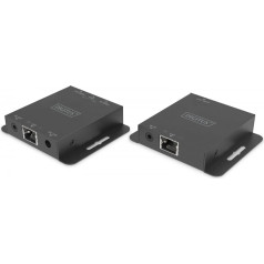 Удлинитель/удлинитель hdmi 4k 30hz 70m по витой паре cat.5e/6/7/8 hdcp 1.4 edid ir poc, комплект