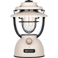 OLIGHT Olantern Classic 2 Lite Camping Lamp 240 Lumens LED Lantern Continuously Dimmable with AA Batteries 105 Hours Running Time in Retro Style for Camping, Garden, Power Outages, Decoration, Hiking,