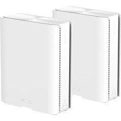 Zenwifi bq16 quad band wifi 7 mesh wifi system (2-pack)