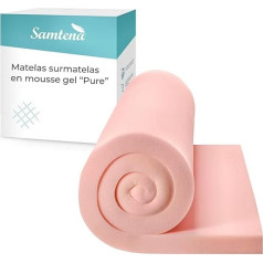 Samtena Gel Mattress Topper Pure, наматрасник, 140 x 200 x 5 см