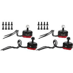 RC бесщеточный двигатель, 2300KV CW/CCW RC Drone Quadcopter бесщеточный двигатель обновления части замены (4 шт.), аксессуары для модели самолета модель арм