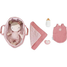 Little Dutch Baby Doll в корзине для переноски розовый (Little Pink Flowers)