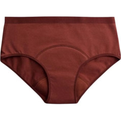 Imsevimse Hipster Period Briefs Brown Small Medium Flow