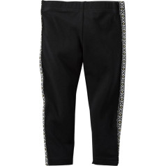 Carter's Baby Girls Embroidered Capri Leggings - Черный - 9 месяцев