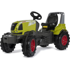 Rolly Toys rollyFarmtrac Claas Arion 720064 для детей от 3-8 лет, сиденье регулируется по длине и высоте, шины Whisper, передняя и задняя муфта, зеленый