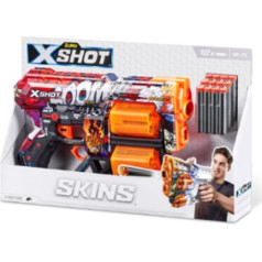 Zuru X-Shot Шкуры дред-пусковая установка (12 стрел) пусковая установка схема а