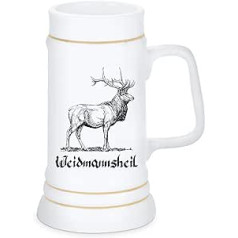 KMC-Austria Design Fun Beer Mug - Hunter & Hunting - Weidmannsheil Deer