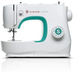 Singer Free-Arm Sewing Machine M3305 White,Green