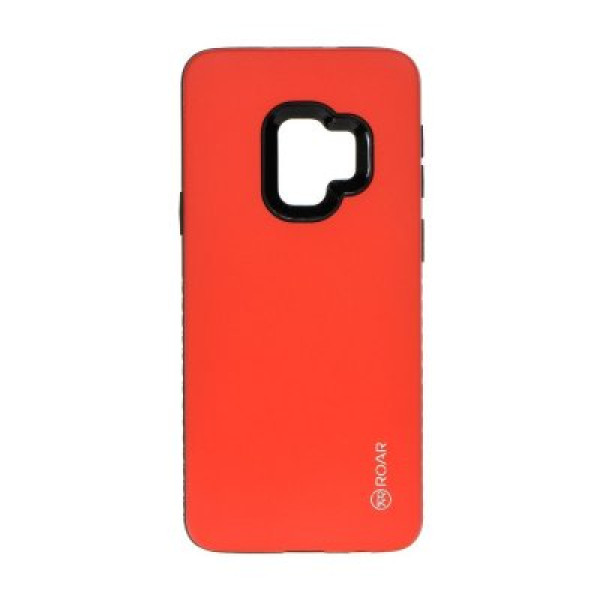 Roar Rico Armor Case Aizmugurējais Silikona Apvalks Priekš Samsung G960 Galaxy S9 Sarkans