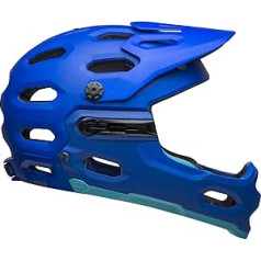 BELL Super 3R MIPS MTB Bicycle Helmet Blue 2021