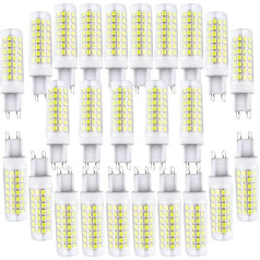 ZHIYUE 25 светодиодных ламп G9 9 Вт эквивалент Галогенные лампы 80 Вт G9 800 LM энергосберегающие лампы держатель G9 светодиодные лампы AC 220-240 V не димм