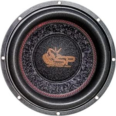 1 SP Audio SP-10CW Subwoofer 25.00 cm 250 mm 10 Inch Diameter Double Coil DVC 2 + 2 Ohm 250 Watt RMS 700 Watt Max Car Boot Lid 1 Piece