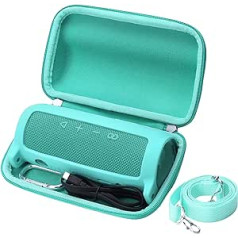 Khanka JBL Flip 6 Portable Case with Silicone Cover Blue