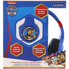 Lexibook Paw Patrol Premium Stereo Headphones