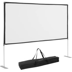 Frommstarck Складной напольный проекционный экран 120 дюймов 269 x 150 см 16:9