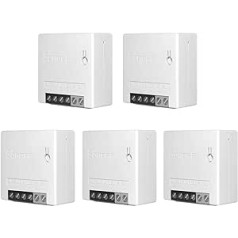 Умный выключатель света SONOFF Mini R2, 5 шт., интеллектуальный двусторонний Wi-Fi, универсальный DIY-модуль для решений автоматизации в интеллектуал