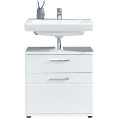 Trendteam Smart Living - 195630101 Ванная комната - Ванная комната - Размеры (Ш x В x Г) 60 x 58 x 38 см - Цвет: белый глянец