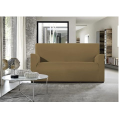 Biancheriaweb COINGROSTEX Easy Div 4Place Elastic Sofa Cover Taupe