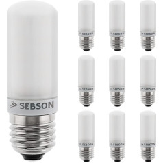 SEBSON® 10 x E27 3.8W LED, теплый белый, 35W замена для лампочки, 360lm, 160º угол луча