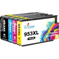 Картриджи для принтера Q-image 953XL Multipack Совместимые с HP 953XL Multipack картриджи 953XL для принтера HP Officejet Pro 8710 8715 8740 8720 8718 7730 8728 8719 7740 7720 8730 8725 8210 8210 8218