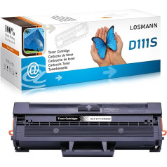 LOSMANN 1 x Тонер Совместимость с Samsung MLT-D111S D111L для Samsung Xpress M2020 M2020W M2021 M2021W M2022 M2022W M2026 M2026W M2070 M2070F M2070FW M2070FW M20700 M207 1FH M2071FW M2071HW M2071 W