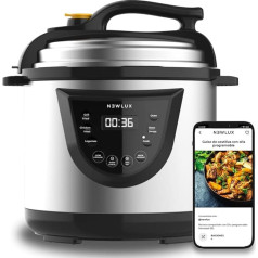 Newlux Chef Pot V110 Программируемая электрическая скороварка 10 программ 1000 Вт Объем 6 л 24-часовой таймер Сохраняет тепло Приготовление с 2 различны