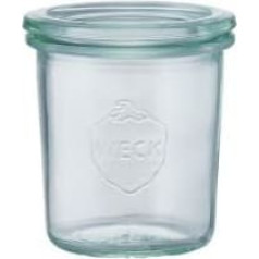 Weck 761- Mini-Sturzglas 140ml 761, o. Ringe u. Klammern (12er Pack)