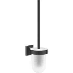 GROHE Start Cube 409772430 Набор туалетных щеток (материал: металл, приклеивание или сверление, скрытое крепление), матовый черный