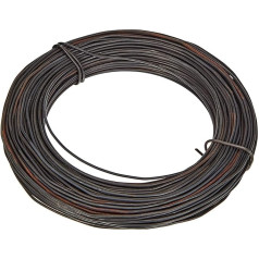 Rayher Hobby RAYHER 2407500 Eisendraht geglüht, ø1,8 мм, 50 Meter, biegsam, stabil, universell und vielseitig als Bindedraht, Pflanzendraht, Blumendraht, Basteldraht und Wickeldraht einsetzbar