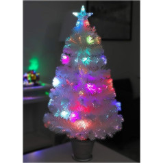 36 дюймов/3 фута Irrides Cent LED Fibre Optic Christmas Tree with Colour Changing LED Lights