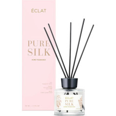 ÉCLAT Pure Silk Room Fragrance - освежитель воздуха длительного действия с высококачественными ингредиентами - 130 мл - с войлочными палочками
