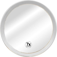 Зеркало для ванной комнаты DONREGALOWEB DRW с присосками и 7-кратным увеличением