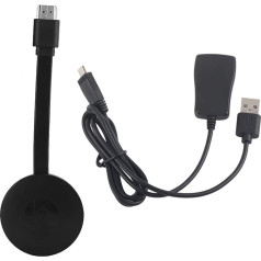 Vikye G20 HDMI донгл, 1080P Miracast HDMI донгл медиа-приемник для высококачественных HD изображений на телевизоре, проекторе или Поддержка Miracast, DLNA, Airplay, П