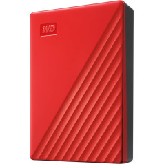 Внешний жесткий диск WD My Passport Ultra 6TB (мобильный накопитель, металлический корпус, загружаемое ПО, автоматическое резервное копирование, защ