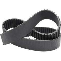 LVSELINGI 1pc Antriebsriemen S8M-1896/1904/1912/1936/1952/1960/2000/2032/2040/2048, Zahnabstand 8 mm, Gummiriemenscheibe, Riemenbreite 25 mm Cheerfully(S8M1936-242T-1936 mm)