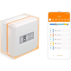 Умный термостат для бойлера - Netatmo by Starck, работает с Amazon Alexa, NTH01-DE-EC