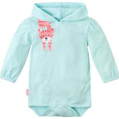 UV SKINZ Baby Girls' Sunzie Hood, UPF 50+ Protection, Comfortable Bamboo Knit, Peek-A-Boo Tiger, 12-24 Months, Peek-A-Boo Tiger