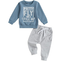 Geagodelia Baby Clothing Set Boys Trousers and Sweatshirt Long Sleeve Winter Clothing Sets for Toddlers Baby Boys Outfits Casual Winter Clothing