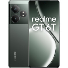 Смартфон Realme GT 6T 8GB+256GB, Snapdragon 7+ Gen 3, дисплей 120 Гц 6000 нит, камера Sony 50MP OIS, зарядка 120W Supervooc, 5500mAh, система охлаждения Iceberg Steam Chamber