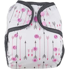 OsoCozy Einheitsgröße für Stoffwindeln, verstellbar von 3,6-15,9 kg, Pfeile, Einheitsgröße