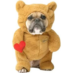 Pandaloon Dog & Pet Costume Set - Shark Tank Running Teddy Bear with Arms (Teddy Size 3 (17-19