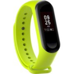 Fusion Accessories Fusion wave siksniņa pulkstenim Xiaomi Mi Band 3 / Mi Band 4 zaļa