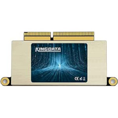 KINGDATA 1TB SSD for MacBook Pro A1708 PCIe Gen3x4 M.2 NVMe, Internal Solid State Drive Upgrade for MacBook (2016-2017)