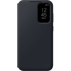 Samsung Оригинальный чехол-чехол для Samsung Galaxy S23 FE с карманом для карт Smart View Wallet черный