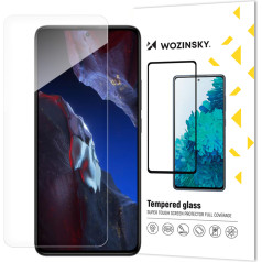 Закаленное стекло 9H для экрана Xiaomi Poco F5 Pro Tempered Glass, черное