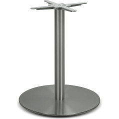 Dublino Premium PD7086inox Каркас стола из нержавеющей стали Высота обеденного стола 73 см 26 кг Диаметр основания 60 см Макс. Размер столешницы 85 x 85 / Диам