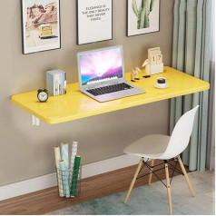 Karfri Складной стол настенный деревянный стол простой кухни настенный многоформатный складной стол дополнительно (синий L120×W50cm/L47×W20in)