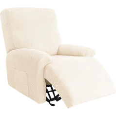 ‎Niluoh NILUOH натяжной чехол для отдыха 4 шт. T-образный жаккардовый чехол для кресла ленивого мальчика с боковым карманом, кресло для отдыха, ди